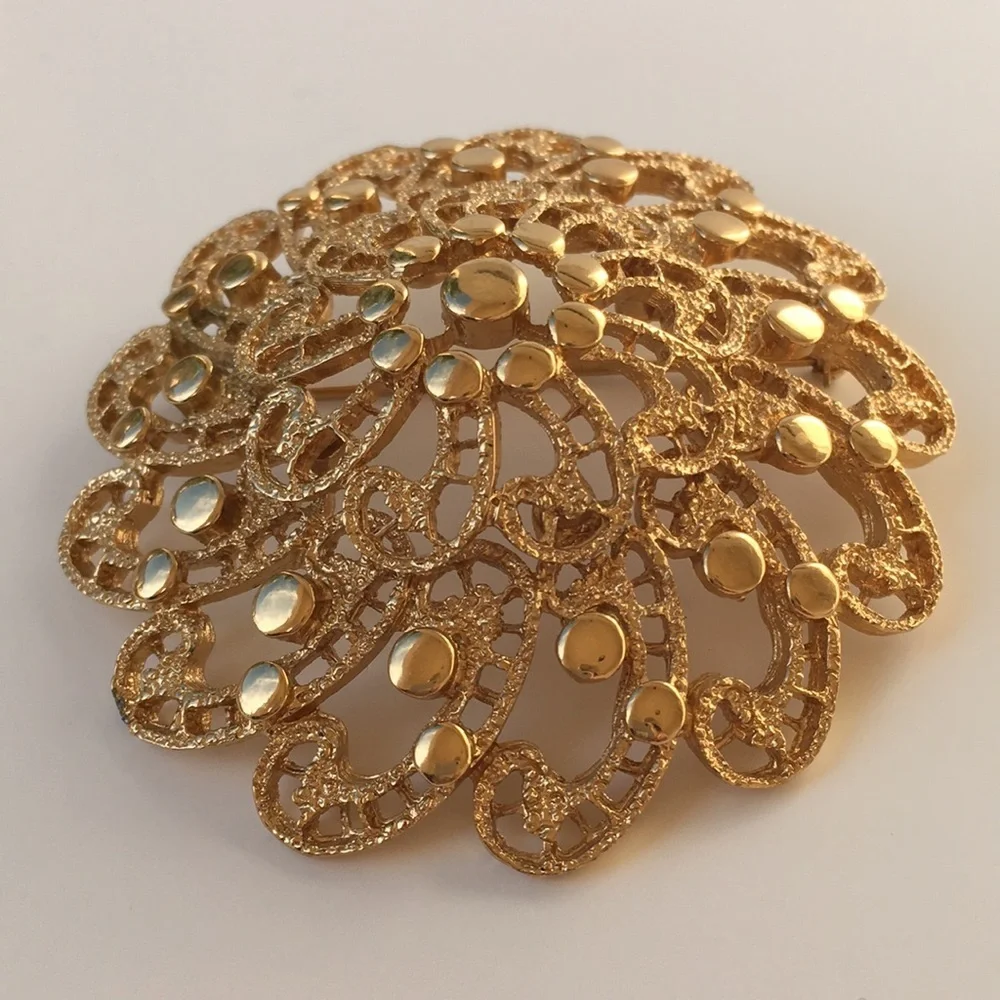 Ladies’ Monet Gold-tone Brooch